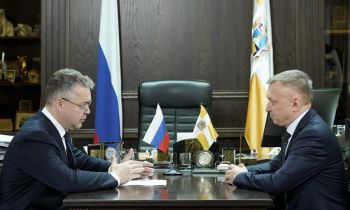 Губернатор провел рабочую встречу с новым главой Георгиевского городского округа