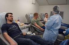 Георгиевские доноры сдали сегодня 17 литров крови