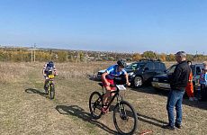 Первенство по велоспорту-маунтинбайку в Георгиевском округе