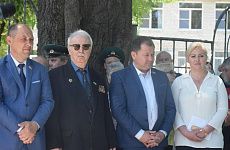 В Георгиевске открыли памятный знак пограничникам 