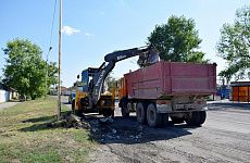 Сегодня в Георгиевске начат капитальный ремонт дороги на ул. Октябрьской 