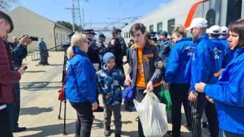На Ставрополье прибыла первая организованная группа беженцев из Украины