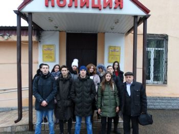 «Студенческий десант» принял участие в работе сотрудников полиции Георгиевского городского округа