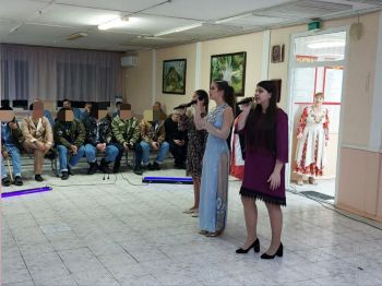Георгиевские артисты дали концерт в госпитале для участников спецоперации
