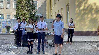 В День солидарности борьбы с терроризмом Георгиевские полицейские провели беседы со школьниками 
