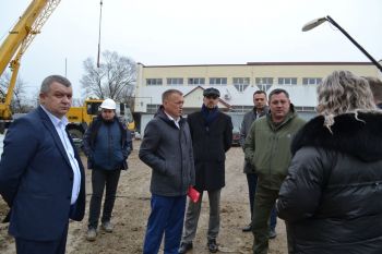 Строительство ФОКа в селе Краснокумском – на особом контроле