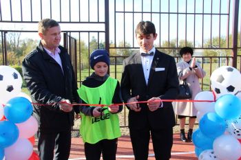 В ставропольских селах открывают новые спортивные объекты