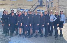 В Георгиевске прошли соревнования по стрельбе среди сотрудниц полиции